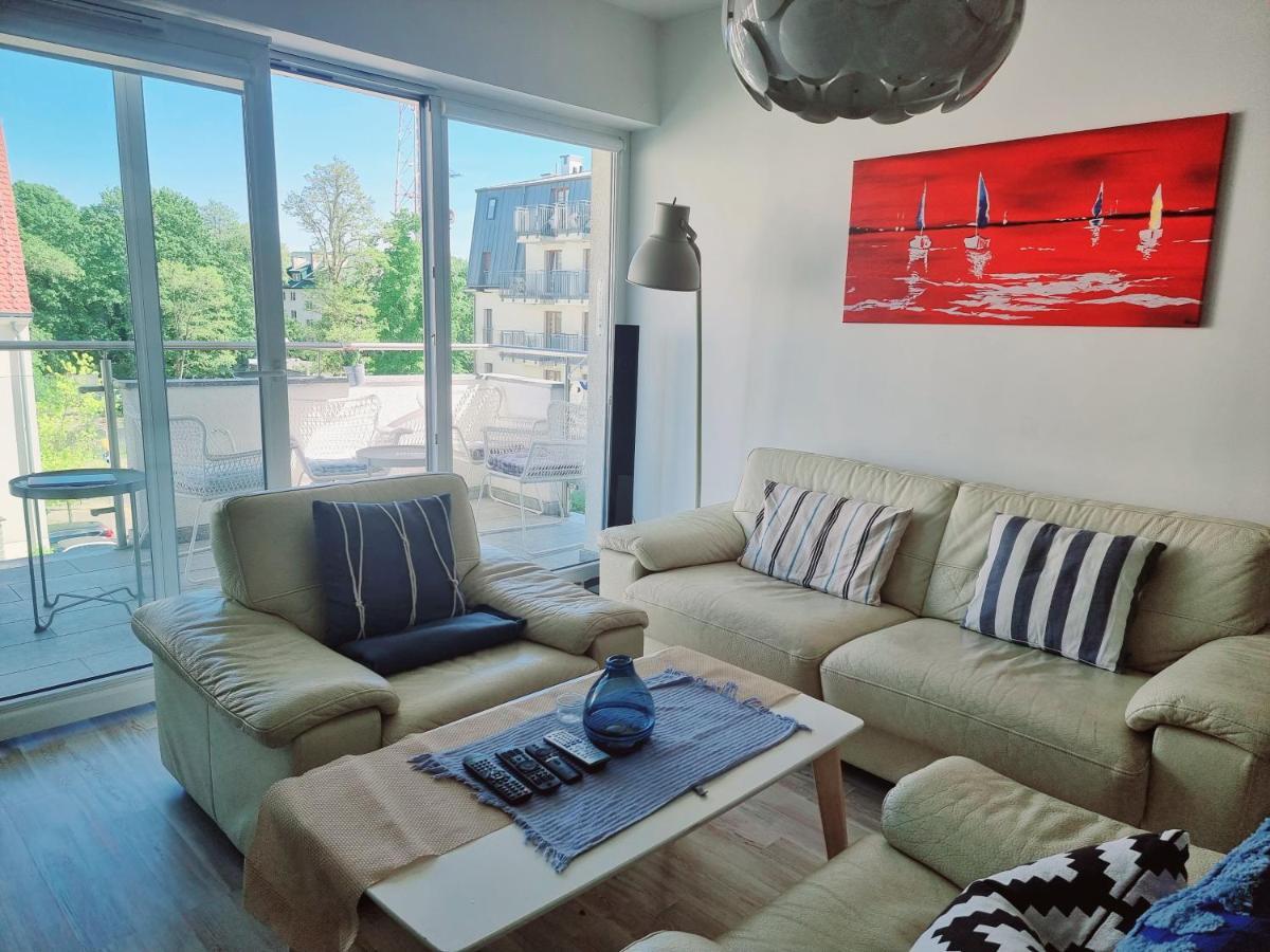 Stella Baltic Big Terrace 3 Zimmer Frei Parking 슈비노우이스쳬 외부 사진