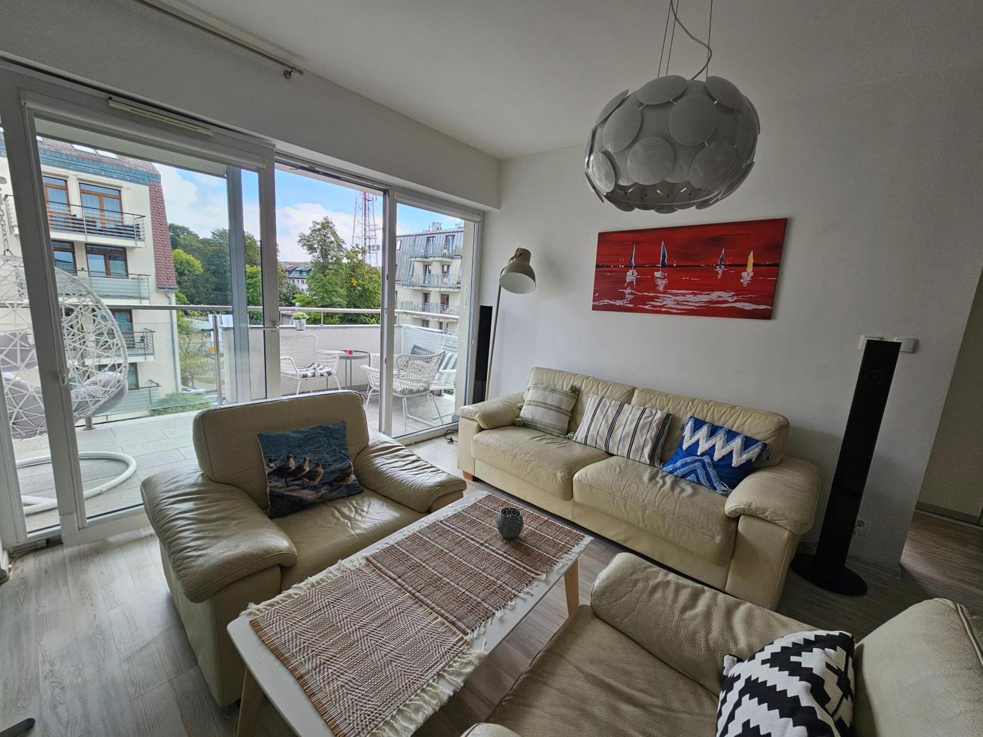 Stella Baltic Big Terrace 3 Zimmer Frei Parking 슈비노우이스쳬 외부 사진