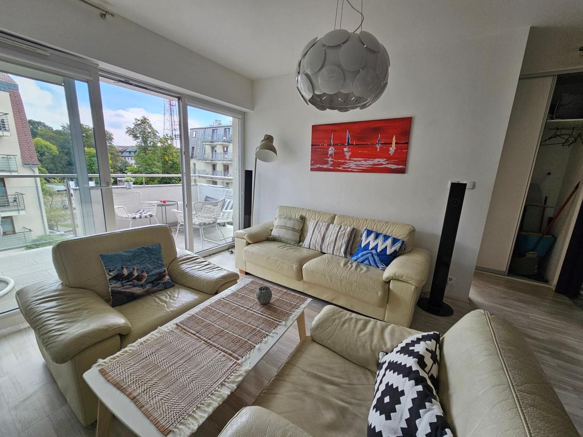 Stella Baltic Big Terrace 3 Zimmer Frei Parking 슈비노우이스쳬 외부 사진